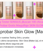 probar gratis maquillaje SKIN GLOW de SENSILIS