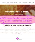 MIELSO busca Catadores para probar gratis y opinar sobre Miel EL BREZAL