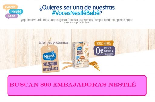 probar gratis productos Nestlé
