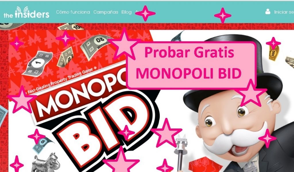 probar gratis monopoly Bid Juegos de Mesa