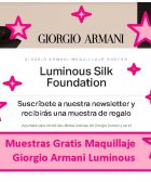 muestras gratis maquillaje Giorgio Armani