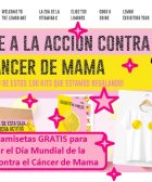 100 camisetas gratis para celebrar el Día Mundial de la Lucha contra el Cáncer de Mama