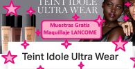 muestras gratis maquillaje lancome teint idole ultra wear