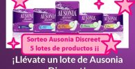 sorteo 5 lotes de productos Ausonia Discreet