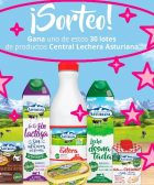 sorteo central lechera asturiana de 30 lotes de productos