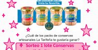 sorteo 1 lote Conservas La Tarifeña