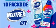 sorteo 10 lotes detergente Neutrex Oxy
