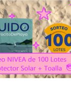 sorteo nivea 100 lotes toalla + protector solar