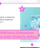 BLISSIM busca Embajadoras para Probar Gratis Productos Belleza. Muestras gratis belleza