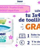22.000 REEMBOLSOS- Prueba Gratis Toallitas DODOT Aqua Pure