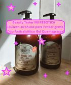 Beauty Tester MI REBOTICA probar gratis duo anticelulítico gel quemagrasas