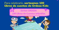 Sorteo ORDESA de 100 Libros de Cuentos Infantiles
