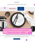 Sorteo Villeroy & Boch ¡5 premios! Robot de cocina y vajilla